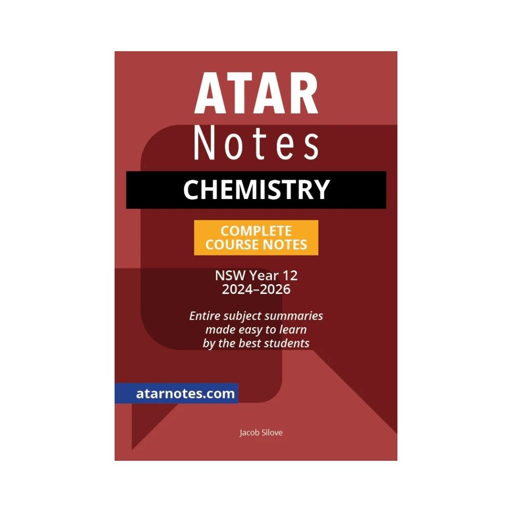 ATAR Notes - HSC Year 12 Chemistry Complete Course Notes (2024-2026 ...