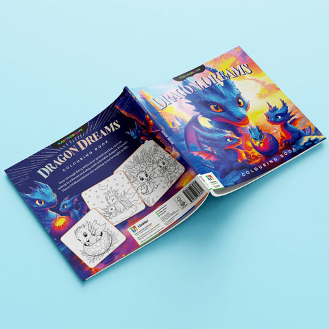 Kaleidoscope Colouring Dragon Dreams