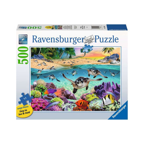 Ravensburger Race of the Baby Sea Turtles Large Format 500pc puzzle