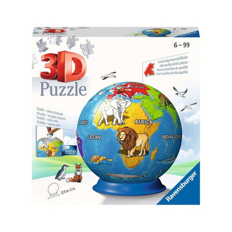 Ravensburger 3D Children's Puzzle Globe 72 pieces