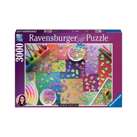 Ravensburger Puzzles on Puzzles 3000pc puzzle