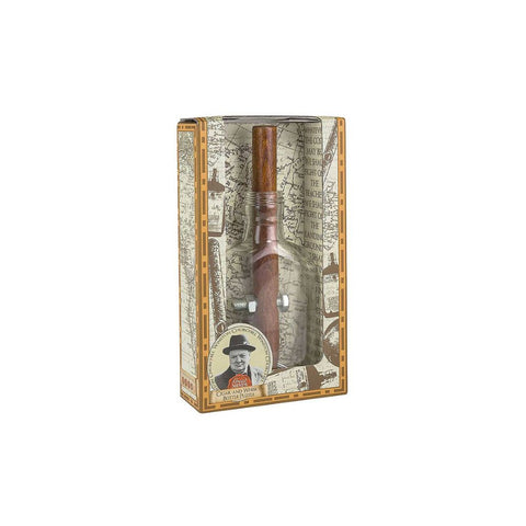 Churchill's Cigar and Whisky Bottle Puzzle