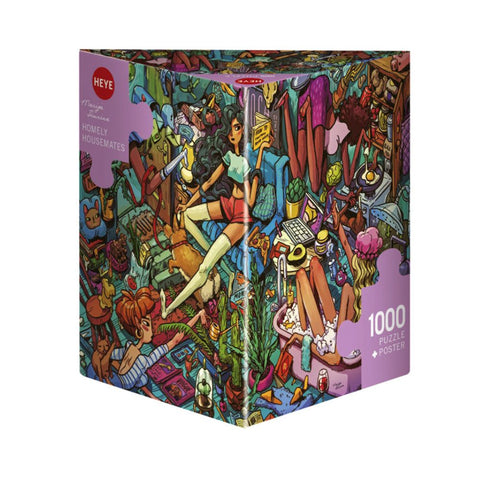 Heye - Tiurina Homely Housemates 1000pc Puzzle