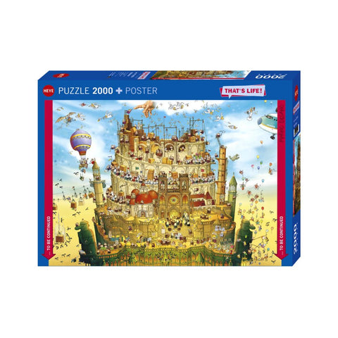 Heye - That's Life High Above 1000pc Puzzle