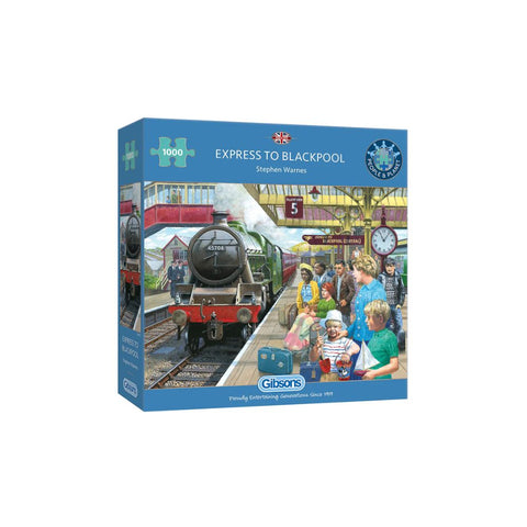 Gibsons Express To Blackpool 1000pc puzzle