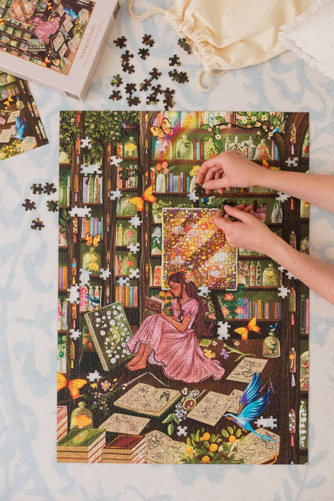 Reverie Puzzles - Botanical Library 1000 Pieces