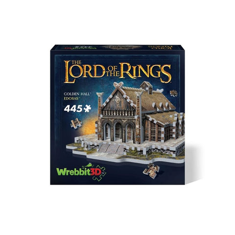Wrebbit - 3D Puzzle - Lord of the Rings, Golden Hall Edoras