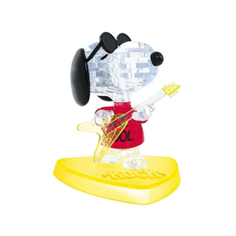 3D Crystal Puzzle - Snoopy Joe Cool, 37pcs