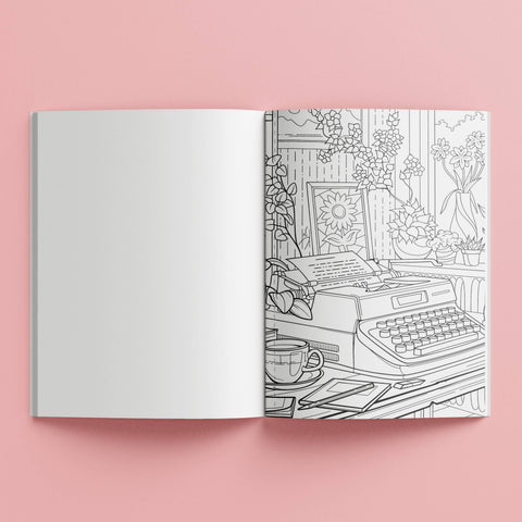 Art Maker Colouring Cottagecore