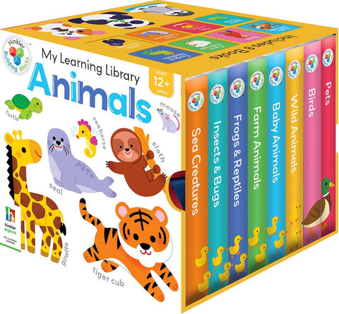 Building Blocks My Little Library Cube: Animals