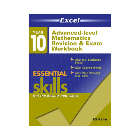 Advanced Mathematics Revision & Exam Workbook Year 10