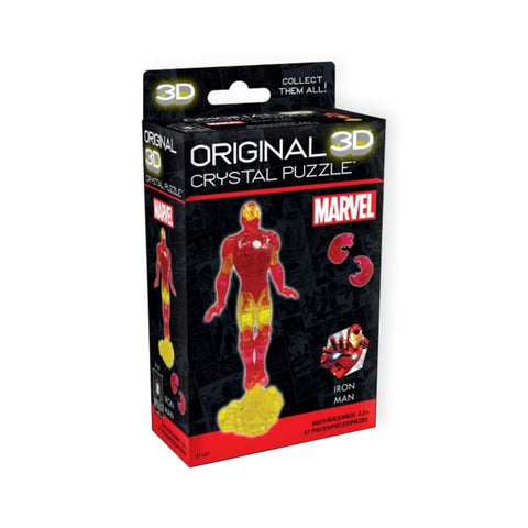Bepuzzled - Crystal 3D Puzzle  Iron Man