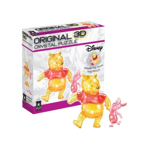 Bepuzzled - Winnie the Pooh & Piglet 3D Crystal Puzzle