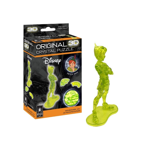 Bepuzzled - 3D Crystal Puzzle - Peter Pan 34-pieces