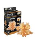 Bepuzzled - Crystal 3D Puzzle- Chip & Dale