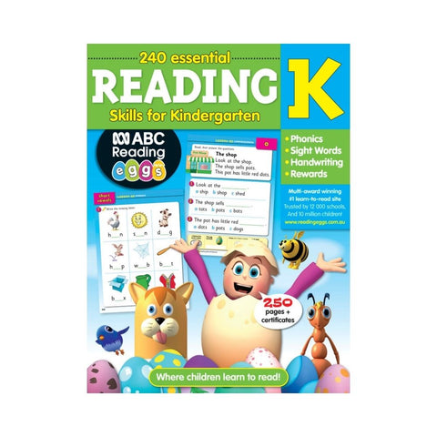 ABC Reading Eggs Reading Skills Kindergarten