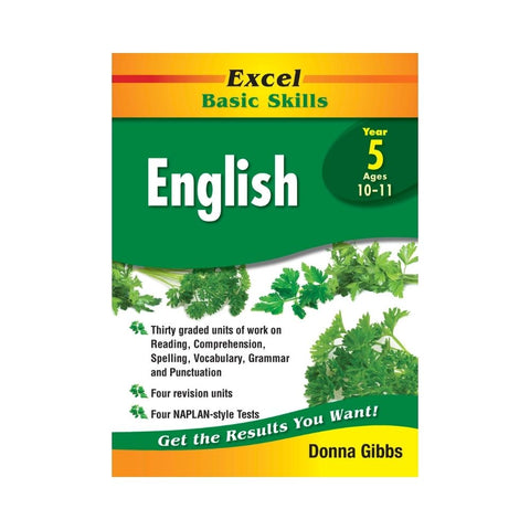 Excel Basic Skills - English Year 5