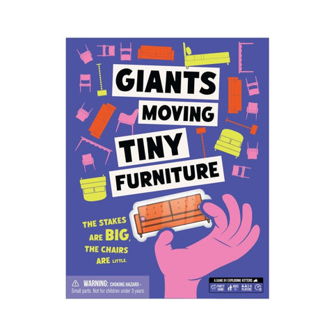 Exploding Kittens - Giants Moving Tiny Furniture