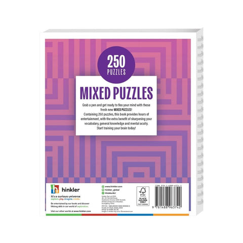 250 Puzzles Mixed Puzzles