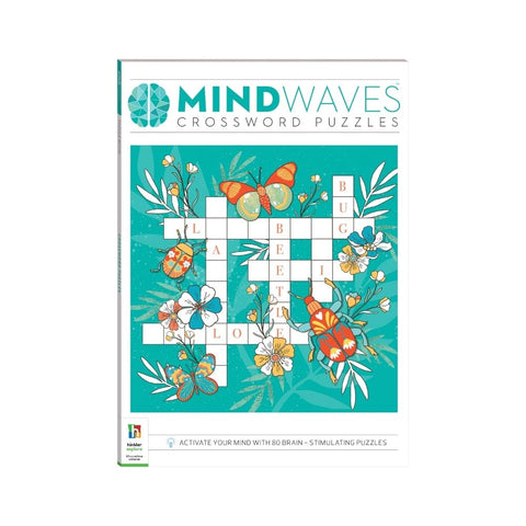 Mindwaves Puzzle Book Crosswords