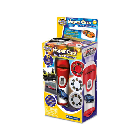 Brainstorm Toys - Super Cars Torch & Projector