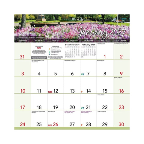 Great Gardens Magnetic Calendar 2027