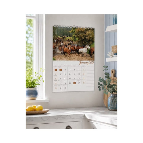 Bartel - Horses 2027 Wiro Calendar