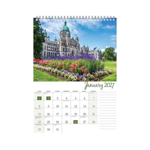 Bartel - Beautiful Gardens Wiro Calendar 2027
