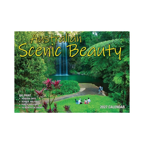 Bartel - Australian Scenic Beauty Big Print Calendar 2027