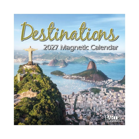 Destinations Magnetic Calendar 2027