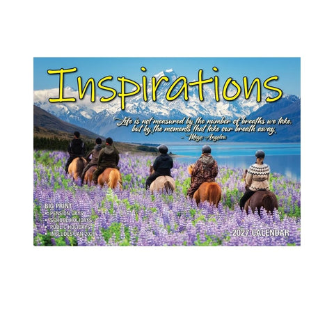 Bartel - Inspirations Big Print Calendar 2027