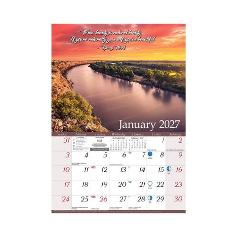 Bartel - Inspirations Big Print Calendar 2027