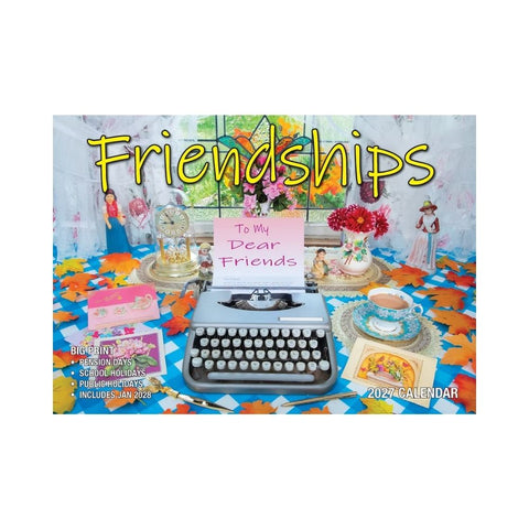 Bartel - Friendships Big Print Calendar 2027