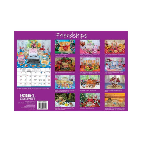 Bartel - Friendships Big Print Calendar 2027