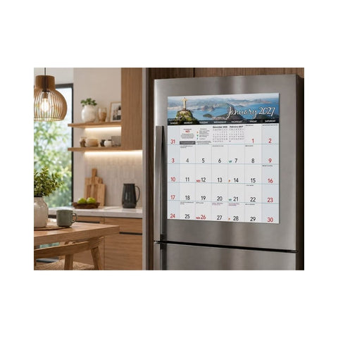 Destinations Magnetic Calendar 2027