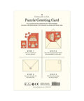 Cavallini Puzzle Greeting Card 60 Pc - Cake