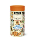 Cavallini - Vintage Cats 1000-piece puzzle 