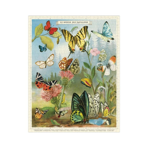 Cavallini - World of Butterflies 1000-piece puzzle 