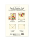 Cavallini Puzzle Greeting Card 