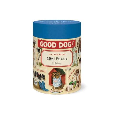 Cavallini – 240 Pc Mini Puzzle Vintage Dogs