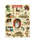 Cavallini – 240 Pc Mini Puzzle Vintage Dogs