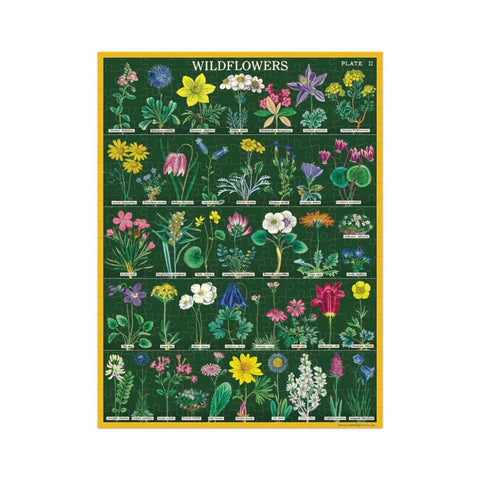Cavallini – 240 Pc Mini Puzzle Wildflowers