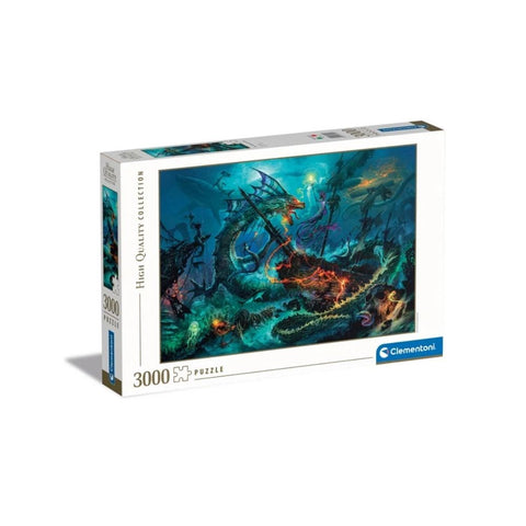 Clementoni - The Underwater Battle 3000pc puzzl