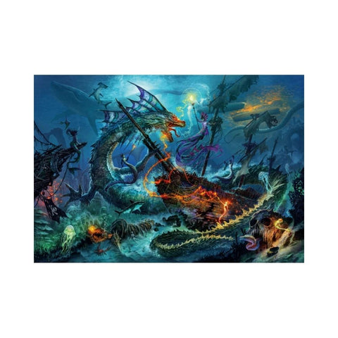 Clementoni - The Underwater Battle 3000pc puzzl