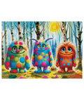   Delfy - Monsterous Trio 1000pc puzzle
