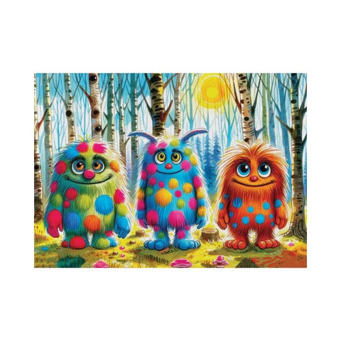   Delfy - Monsterous Trio 1000pc puzzle