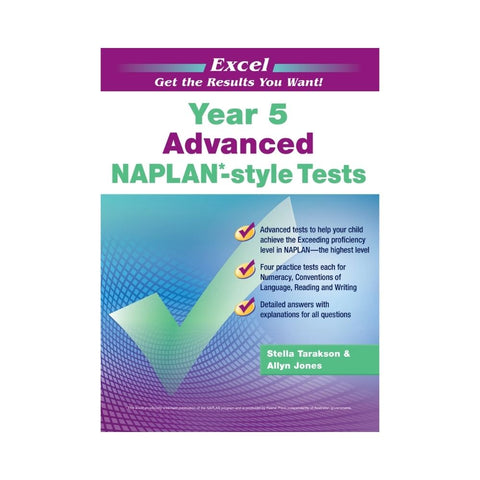 Excel Advanced NAPLAN*-style Tests Year 5