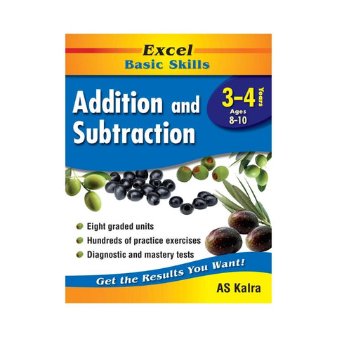 Excel Basic Skills - Addition and Subtraction Years 3-4