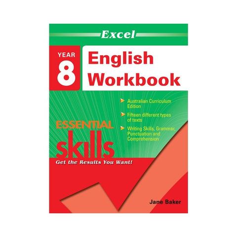 Excel Essential Skills - English Workbook Year 8