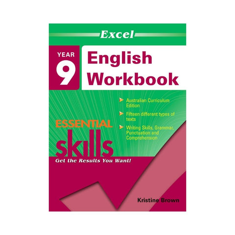 Excel Essential Skills - English Workbook Year 9
